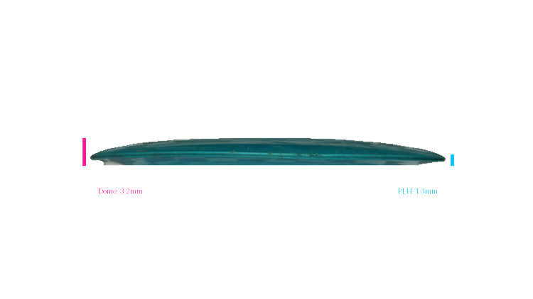 USED Discraft X Line Nuke Distance Driver Profile View