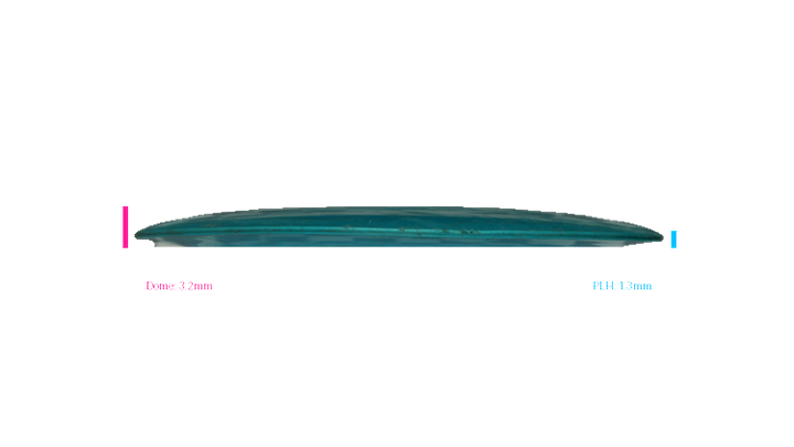 USED Discraft X Line Nuke Distance Driver Profile View