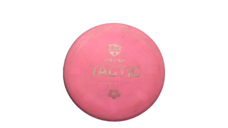 USED Discmania Hard Exo Tactic Putter Front View