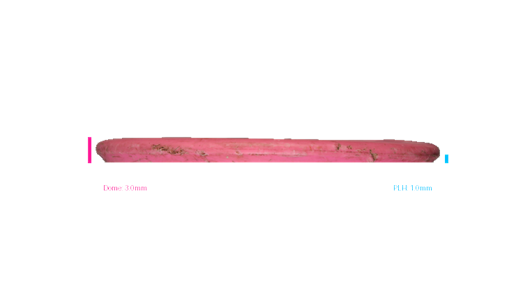 USED Discmania Hard Exo Tactic Putter Profile View