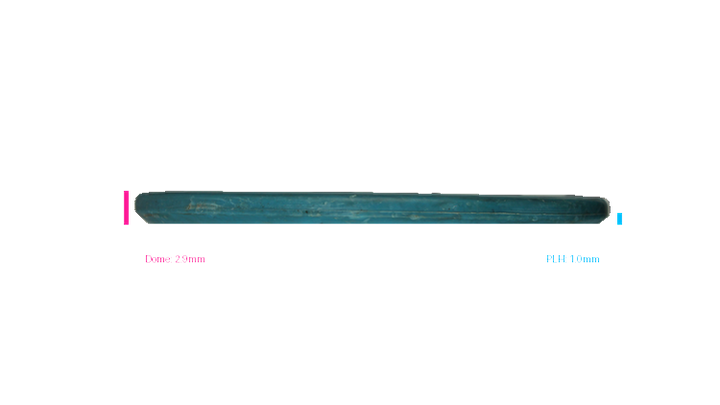 USED Discraft Jawbreaker Zone OS Putter Profile View