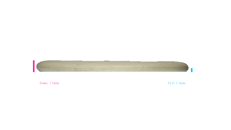 USED Discmania Soft Exo Logic Putter Profile View