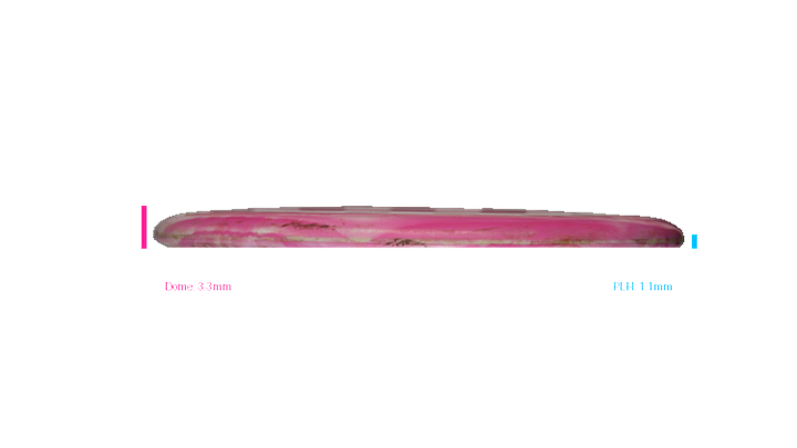 USED Clash Steady Berry Midrange Profile View