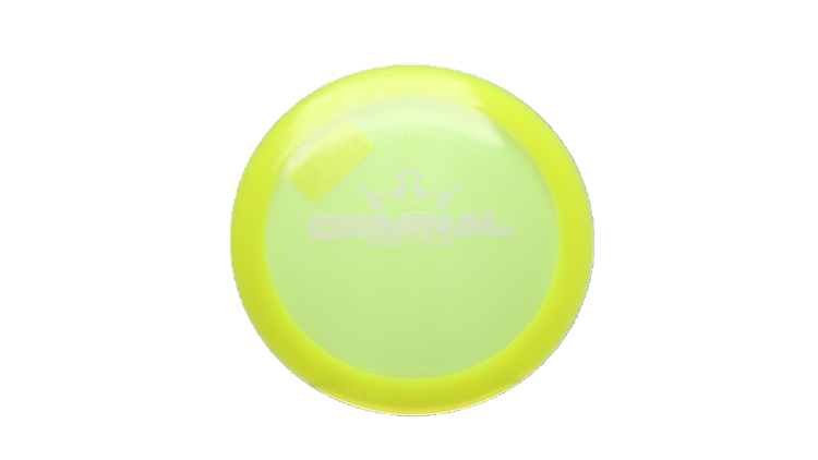 USED Dynamic Discs Lucid Criminal Distance Driver Front View