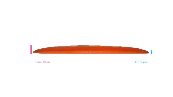 USED Latitude 64 Opto Raketen Distance Driver Profile View
