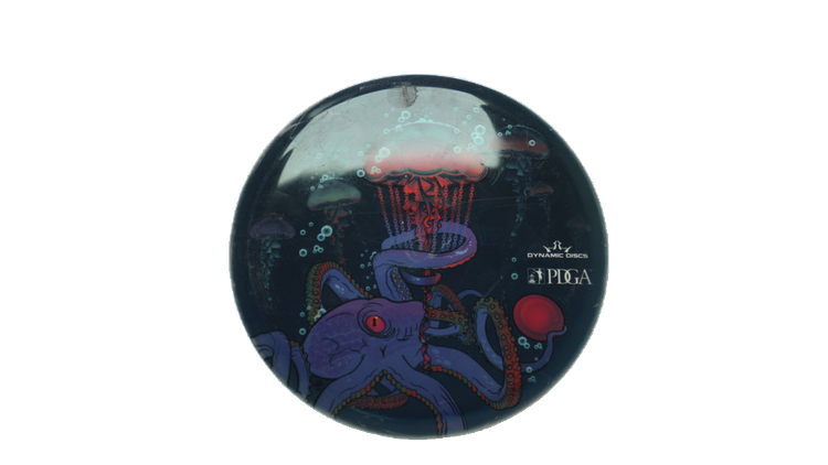 USED Dynamic Discs DyeMax Emac Truth Midrange Front View