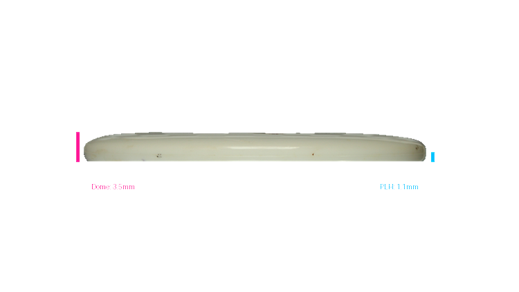 USED Discmania Soft Neo Spore Putter Profile View