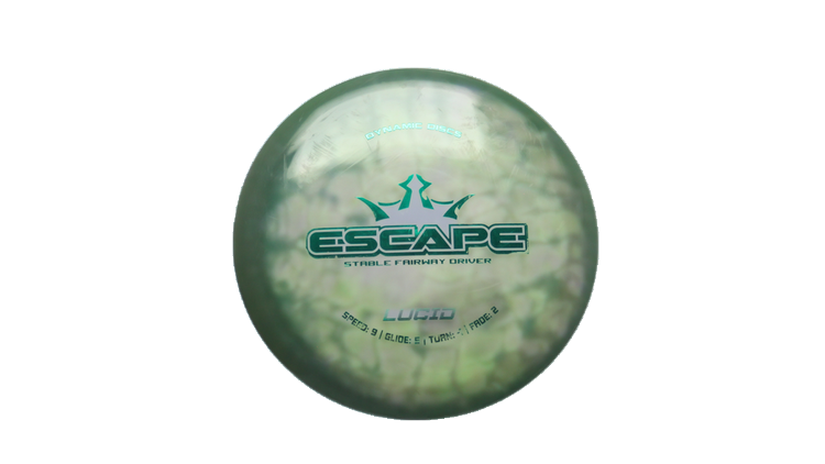 USED Dynamic Discs Lucid Escape Fairway Driver Front View