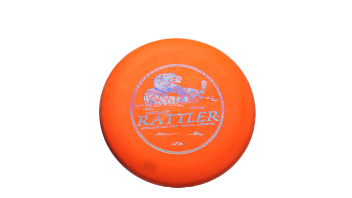 USED Discraft Pro D Soft Rattler Putter Front View