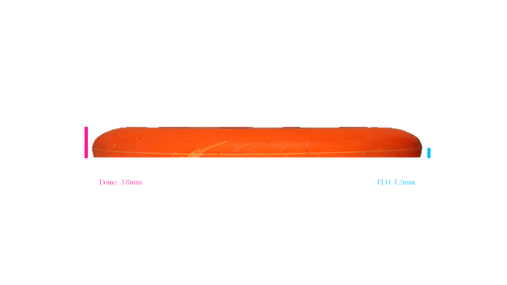 USED Discraft Pro D Soft Rattler Putter Profile View