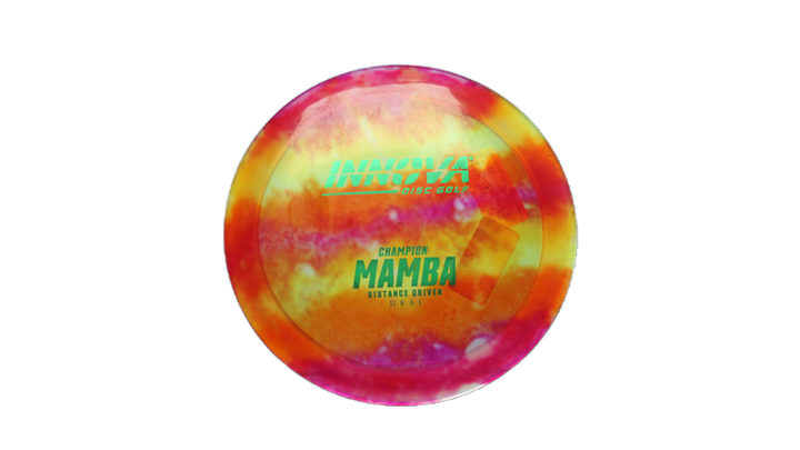 USED Innova I-Dye Champion Mamba Distance Driver Front View