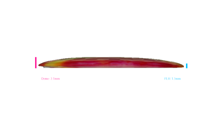 USED Innova I-Dye Champion Mamba Distance Driver Profile View