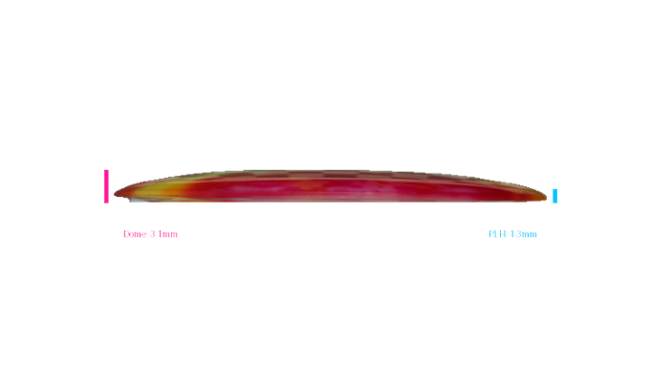 USED Innova I-Dye Champion Mamba Distance Driver Profile View