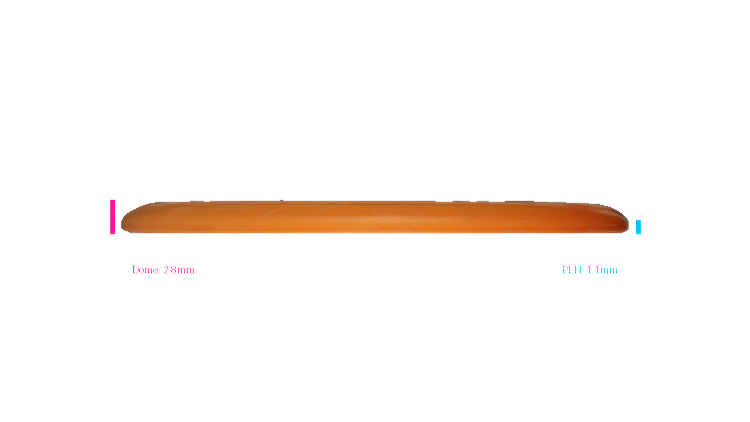 USED Prodigy Color Glow Ace Line Dura Flex M Model US Midrange Profile View