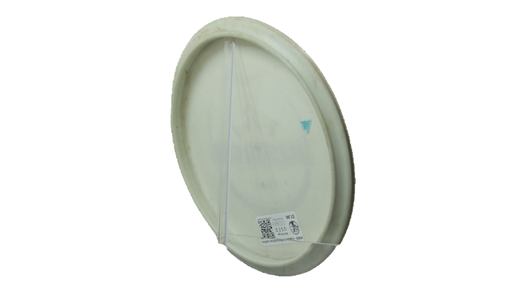 USED Dynamic Discs Classic Moonshine Justice Midrange Back View