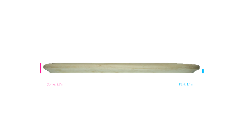 USED Dynamic Discs Classic Moonshine Justice Midrange Profile View