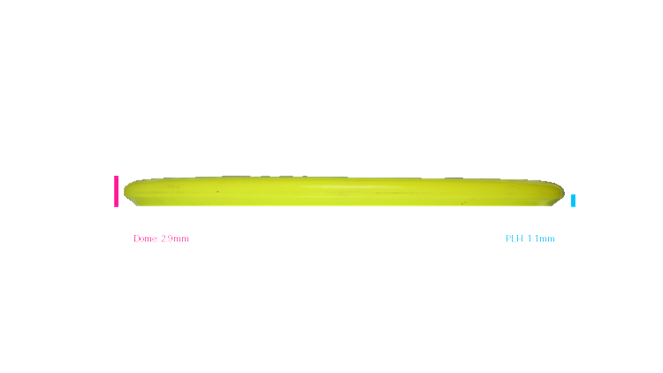 USED Dynamic Discs Lucid Culprit Midrange Profile View