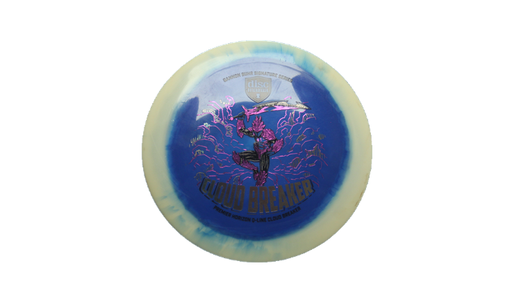 USED Discmania Premier Horizon Q-Line Cloud Breaker Distance Driver Front View