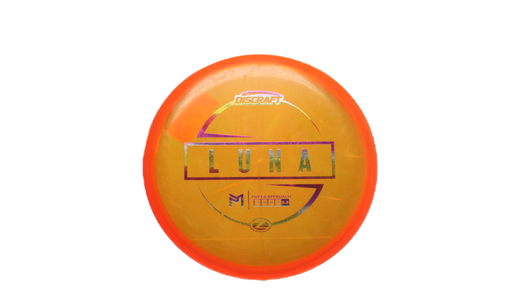 USED Discraft Paul McBeth Luna Putter Front View