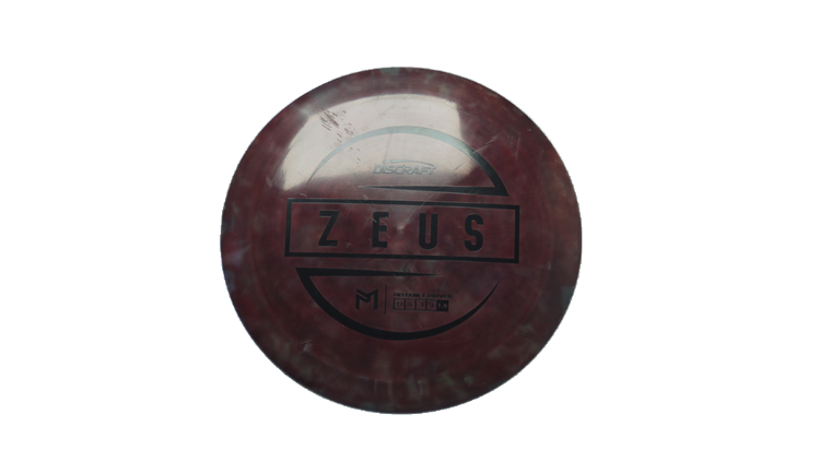 USED Discraft Paul McBeth Zeus Distance Driver Front View
