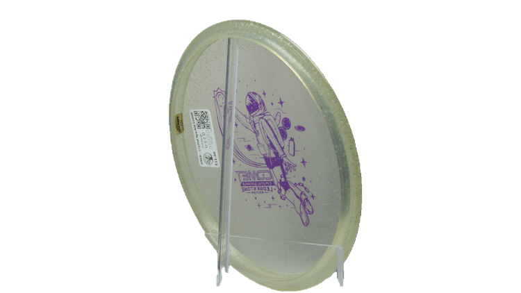 USED Discraft CryZtal Sparkle Comet Midrange Back View