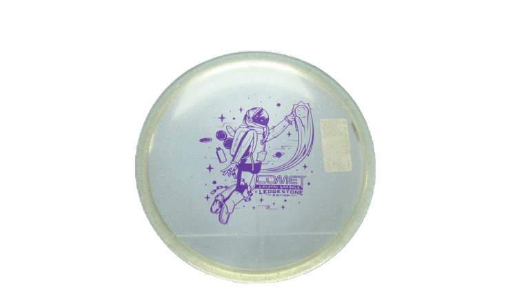 USED Discraft CryZtal Sparkle Comet Midrange Front View