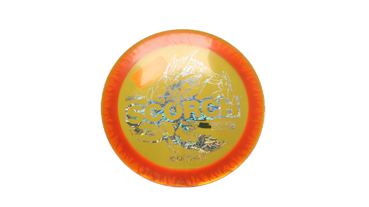 USED Discraft Fuzed Z Scorch Distance Driver Front View