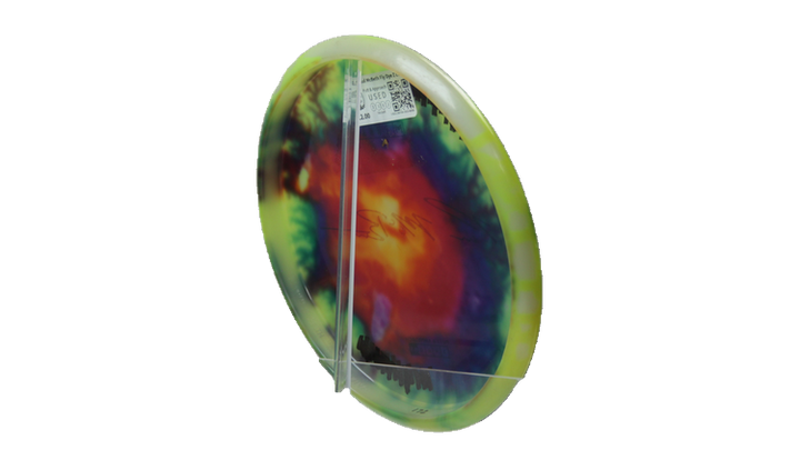 USED Discraft Paul McBeth Fly Dye Z Luna Putter Back View