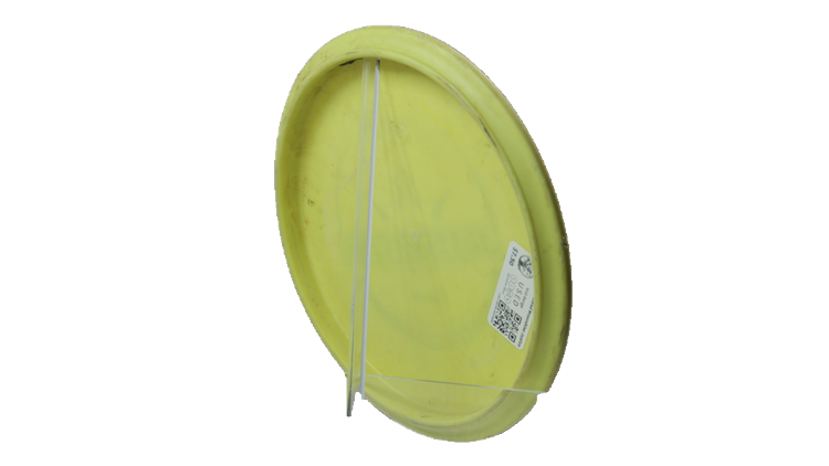 USED Dynamic Discs Classic Blend Moonshine Justice Midrange Back View