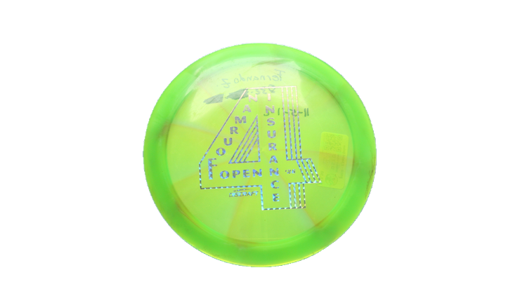 USED Discraft Z Swirl Drive Distance Driver Front View
