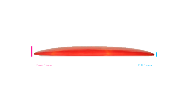 USED Westside Discs Tournament Burst Stag Fairway Driver Profile View