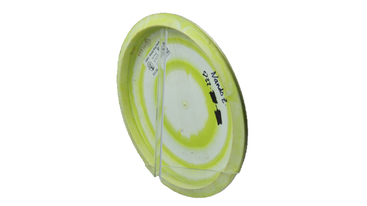 USED Clash Steady Ring Peach Midrange Back View