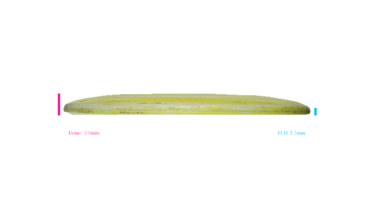 USED Clash Steady Ring Peach Midrange Profile View