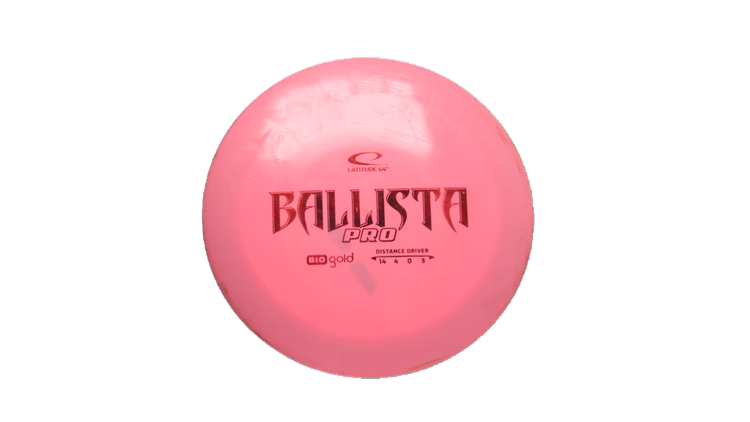 USED Latitude 64 BioGold Ballista Pro Distance Driver Front View