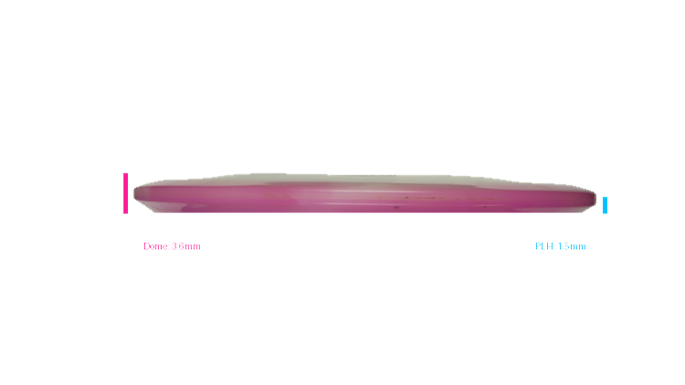 USED Discmania Glow Horizon C-Line MD4 Midrange Profile View