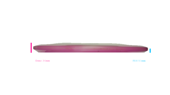 USED Discmania Glow Horizon C-Line MD4 Midrange Profile View