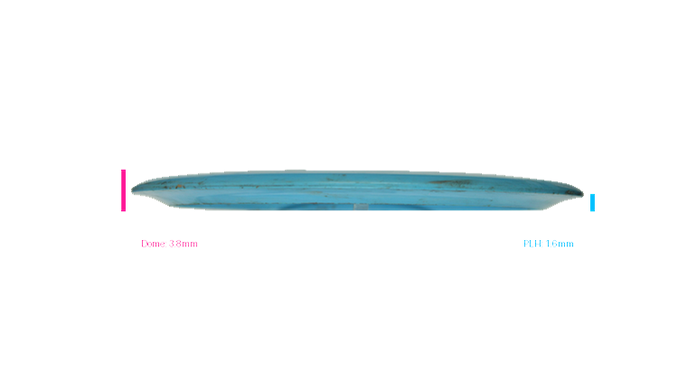 USED Discmania Special Blend S-Line PD Distance Driver Profile View