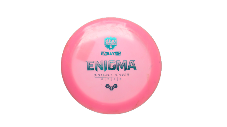 USED Discmania Neo Enigma Distance Driver Front View