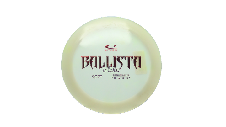 USED Latitude 64 Opto Ballista Pro Distance Driver Front View