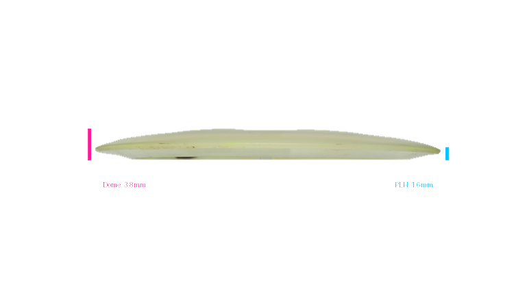 USED Latitude 64 Opto Ballista Pro Distance Driver Profile View