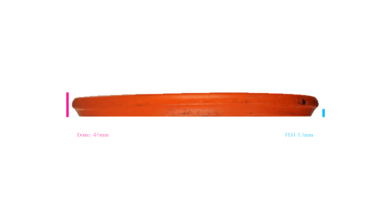 USED Dynamic Discs Classic Sockibomb Slammer Putter Profile View