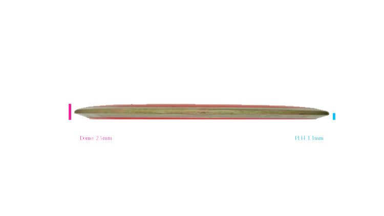 USED Axiom Fission Fireball Fairway Driver Profile View