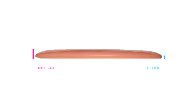 USED Pie Pan Discs Cherry Conspiracy Midrange Profile View