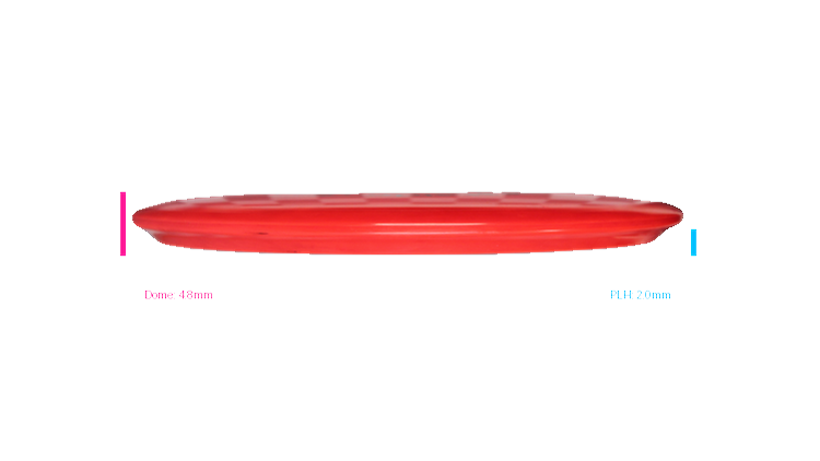 USED Westside Discs Tournament Pine Midrange Profile View