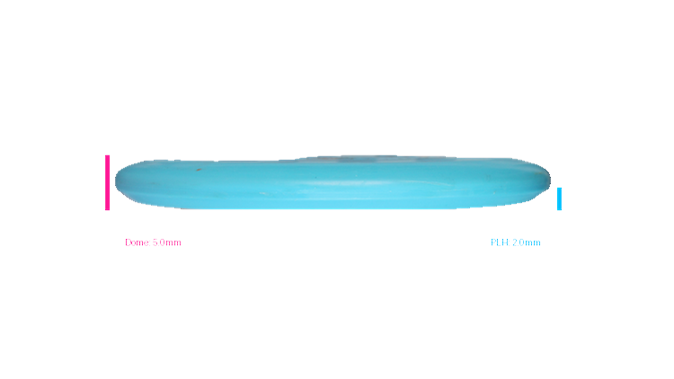 USED Stokely Disc Golf Strato Wren Putter Profile View