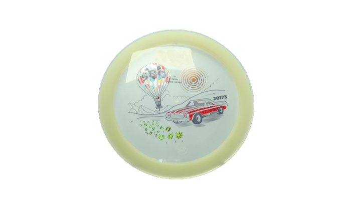 USED Pie Pan Discs Cherry Glow Grunt Fairway Driver