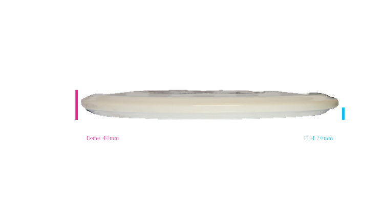 USED Finish Line Discs Forged Supra Midrange Profile View