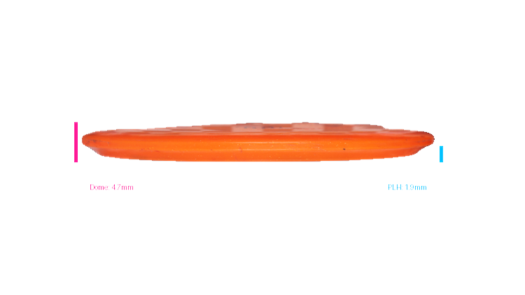 USED Dynamic Discs Lucid Emac Truth Midrange Profile View