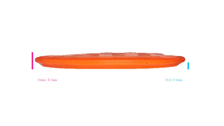 USED Dynamic Discs Lucid Emac Truth Midrange Profile View