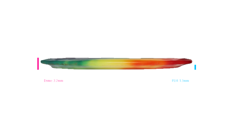 USED Dynamic Discs Lucid Felon Fairway Driver Profile View